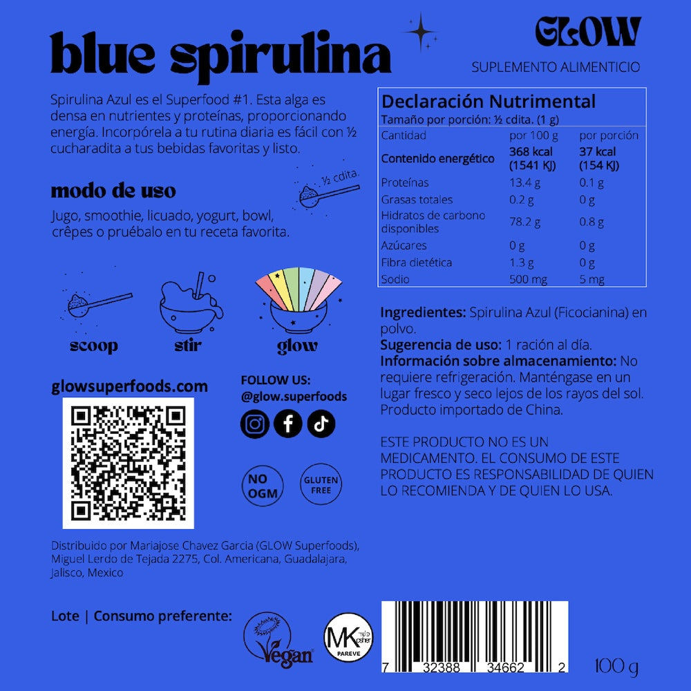 BLUE SPIRULINA