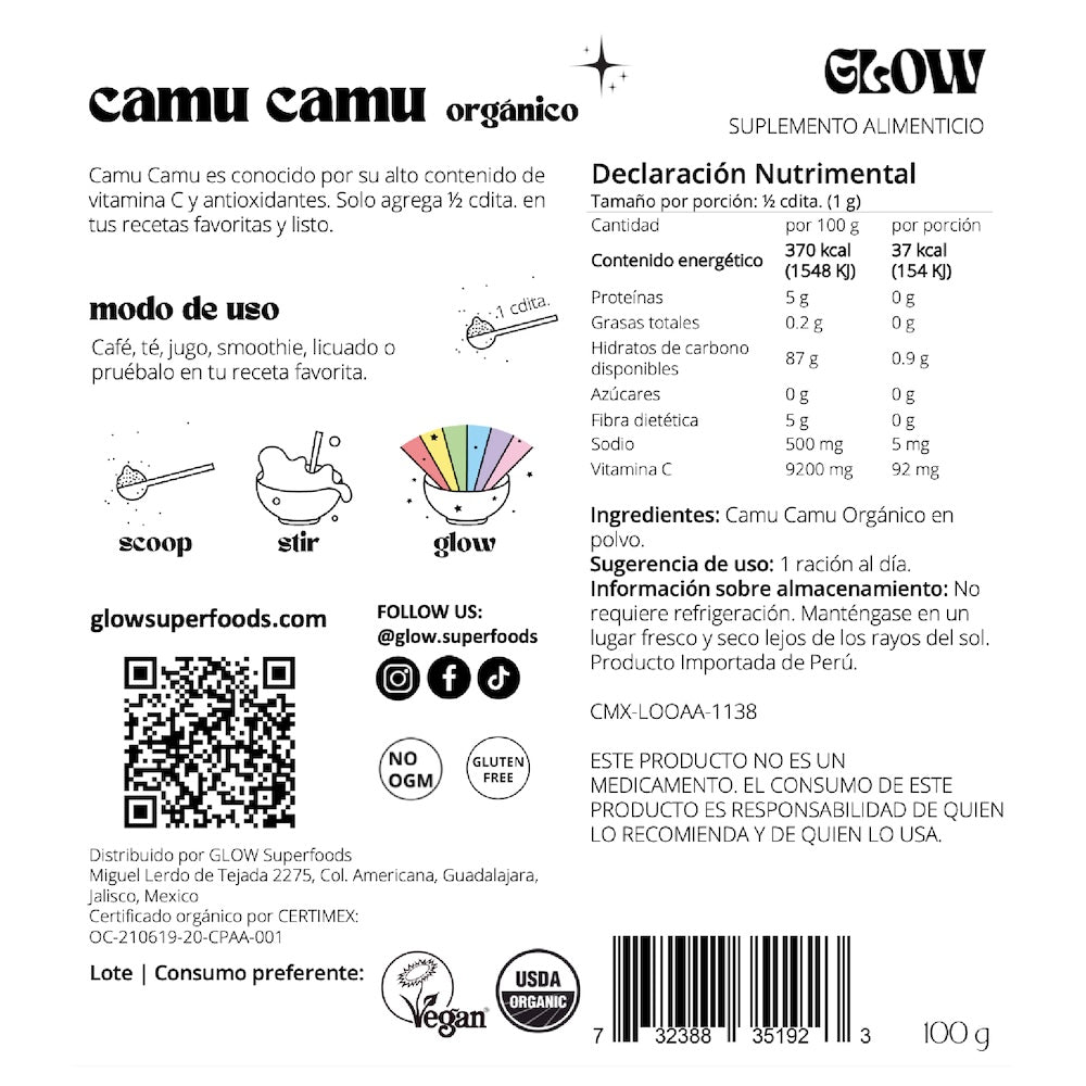 CAMU CAMU ORGÁNICO