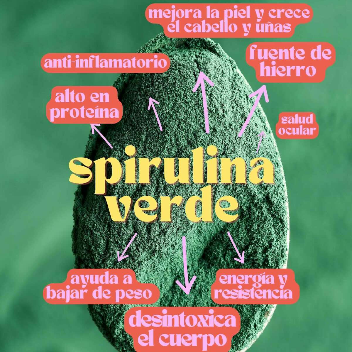 GREEN SPIRULINA ORGÁNICA