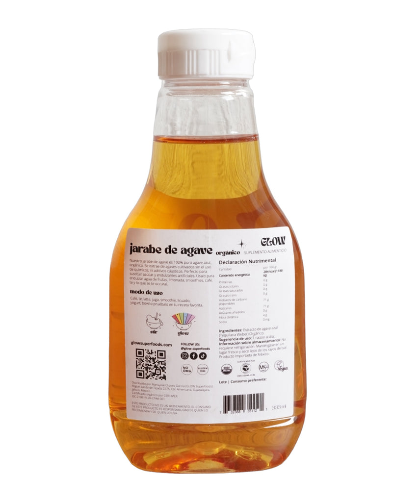 JARABE DE AGAVE ORGÁNICO